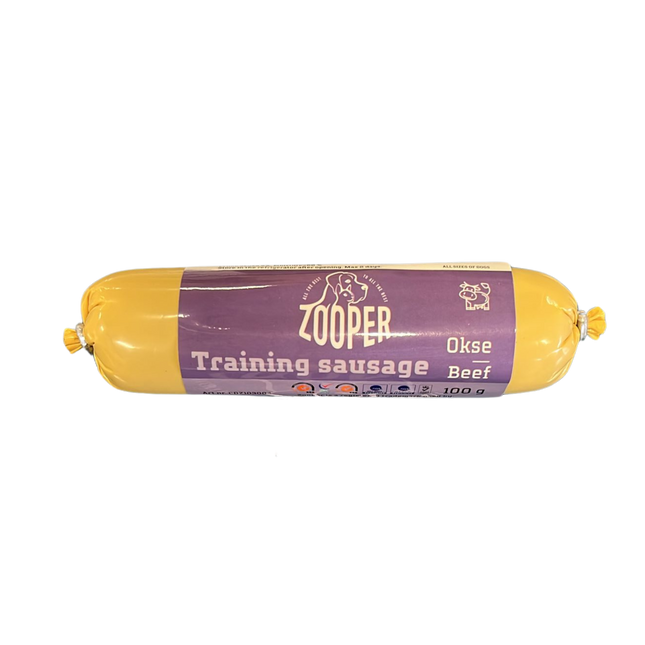 Zooper - Træningspølse m. Okse (bf 31/7)