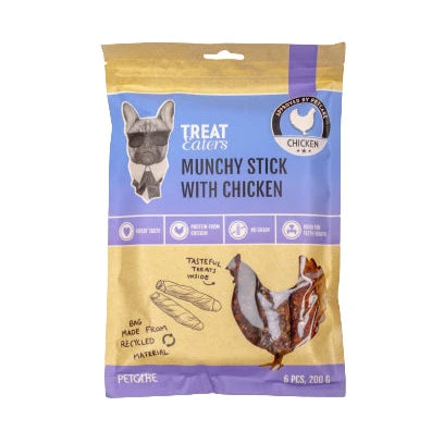 Treateaters Munchysticks med kylling, 200g