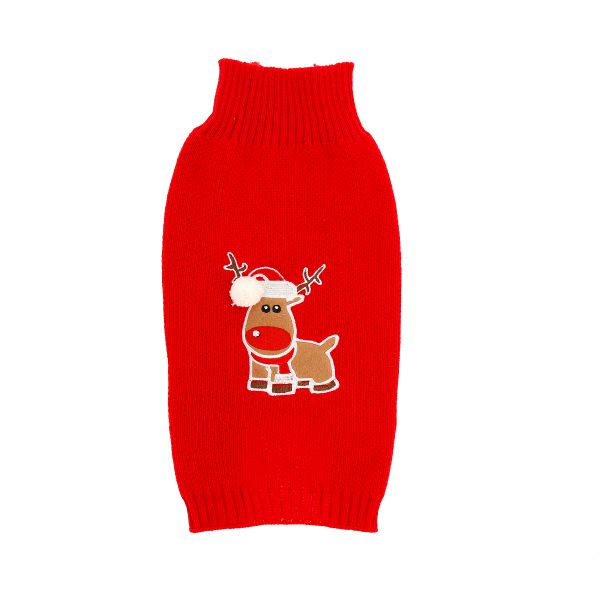 Dogman - Julesweater m. Rensdyr Motiv