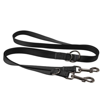 Dogman - Nylon Hundesnor Iris, Sort