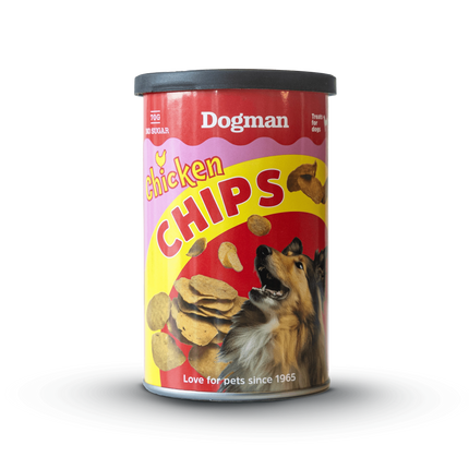 Dogman - Chips m. kylling