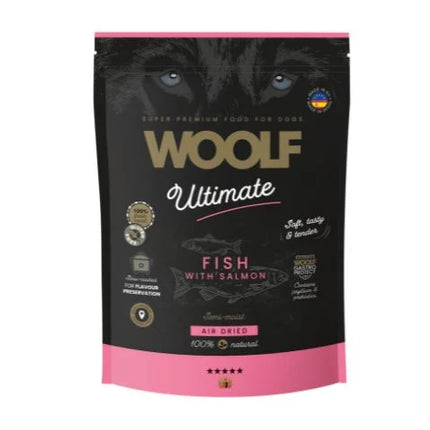 Woolf - Ultimate Semi-Moist Foder 1kg, Fisk