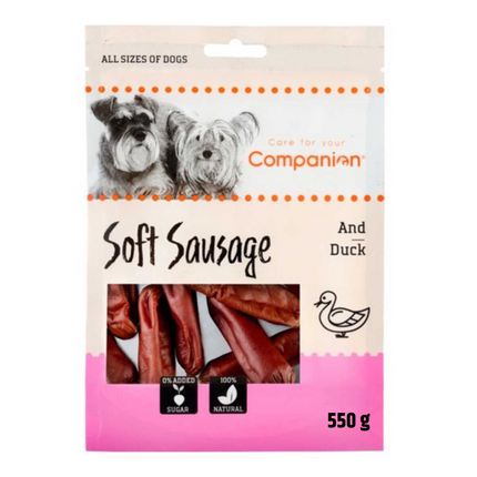 Companion - Pølser med And, Valuepack (550g)