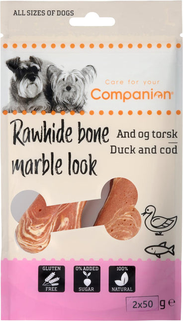 Companion Wrapped Rawhide Bone - And & Torsk, 2x50g