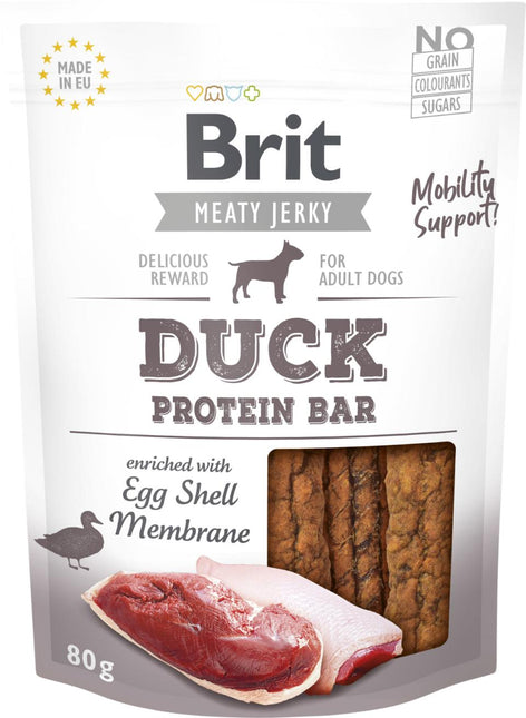 Brit - Jerky Protein Bar m. And, 80g