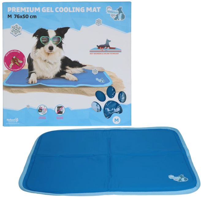 CoolPets - Premium Kølemåtte, Solid Gel