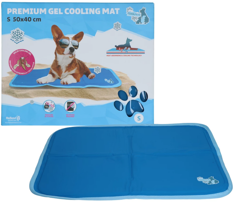 CoolPets - Premium Kølemåtte, Solid Gel