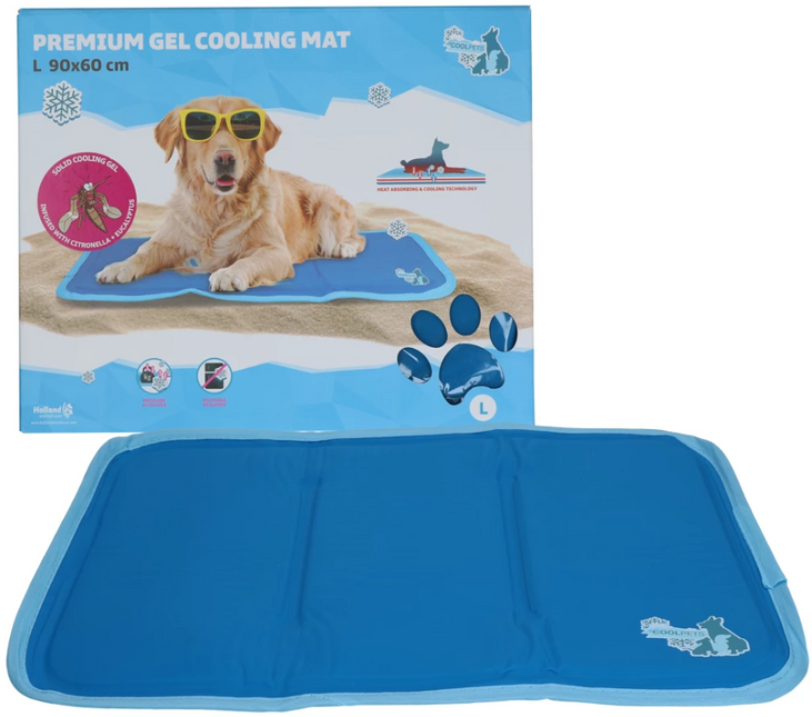 CoolPets - Premium Kølemåtte, Solid Gel