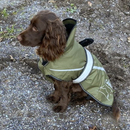 Active Canis - 2-i-1 Hundejakke, khaki