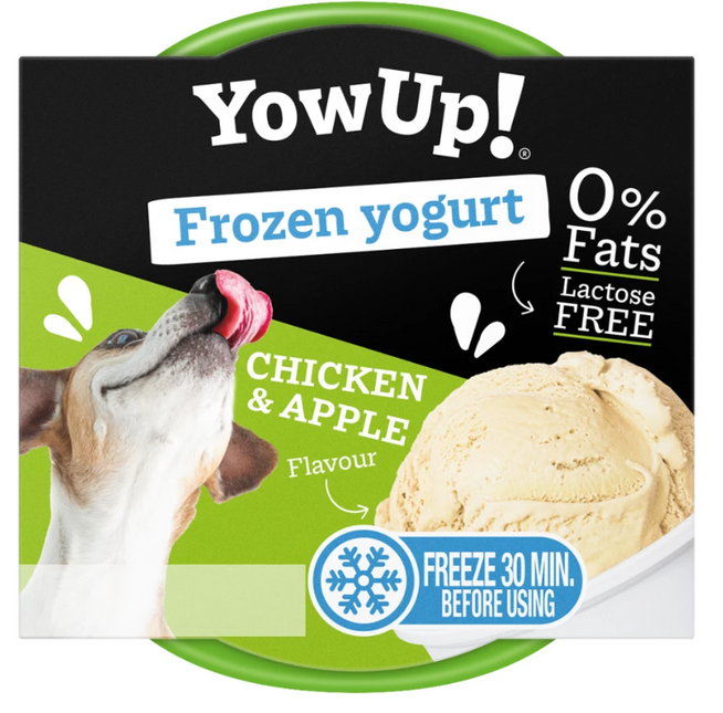 YowUp - Frozen Yoghurt, Kylling & Æble 110g