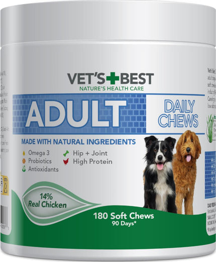 Vets Best - Daily Chews, Adult