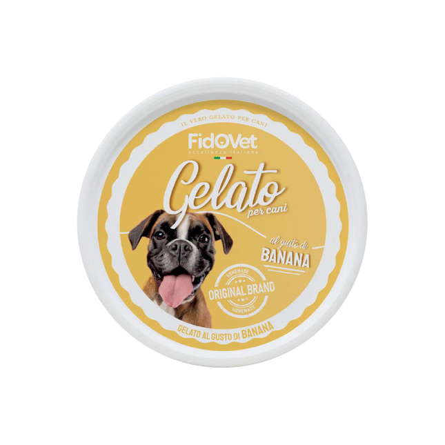 Gelato FidoVet - Hundeis, banan