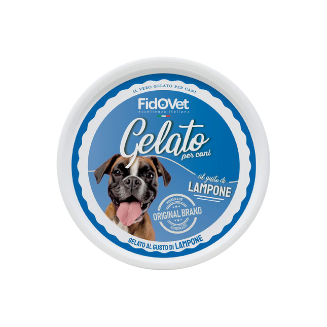 Gelato FidoVet - Hundeis, hindbær