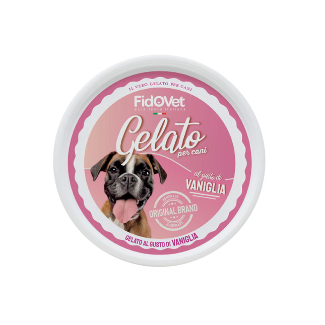 Gelato FidoVet - Hundeis, vanilje