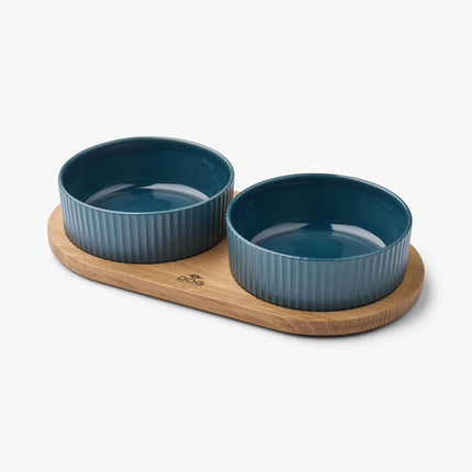 Dog Copenhagen - Kronborg Food Bar, Petrol Blue/Oak