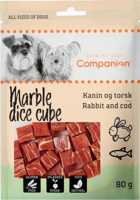 Companion Marble Godbidder - Kanin & Torsk, 80g