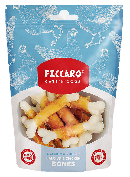 Ficcaro - Calcium & Kylling Bones ficcaro