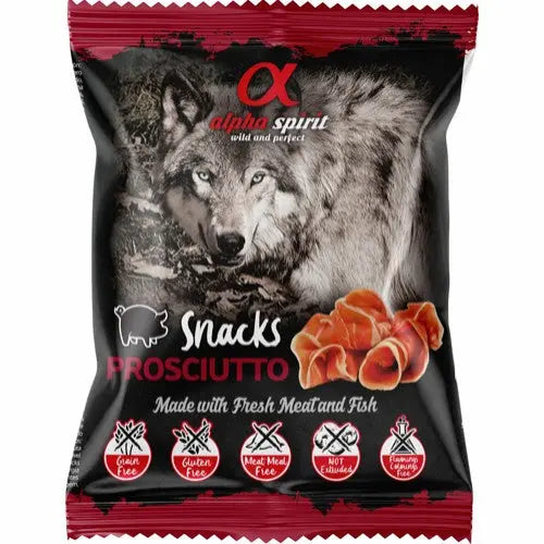 AlphaSpirit -  Snack m. Skinke 50 g AlphaSpirit