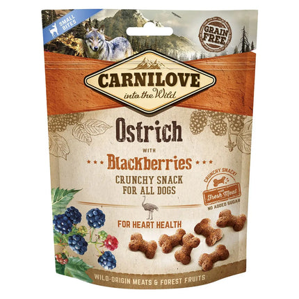 Carnilove godbidder crunchy snack struds & brombær Carnilove