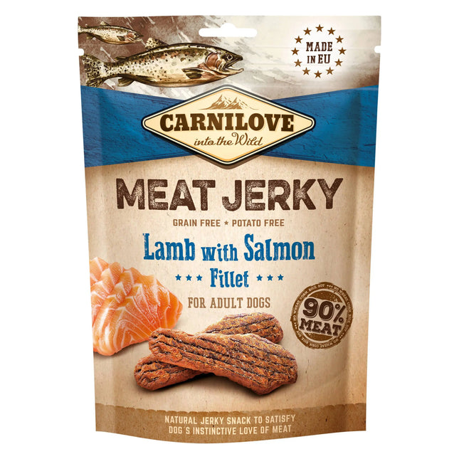 Carnilove jerky tyggeben lam & laks Carnilove