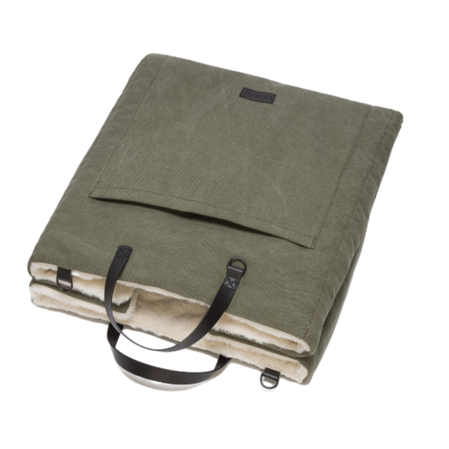 Cloud7 hundeseng - Rejseseng Canvas Olive