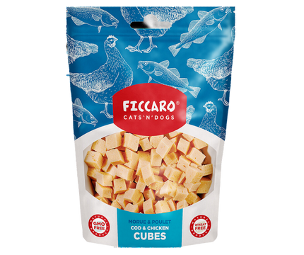 Ficcaro - Kylling & Torsk Cubes