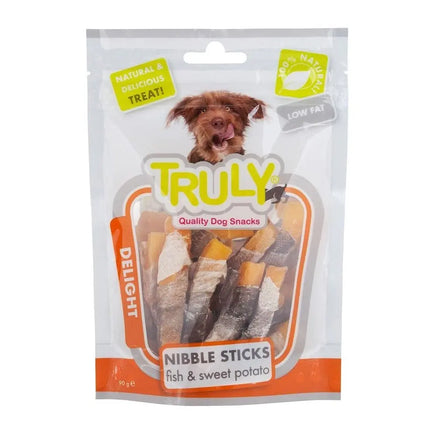 Truly - Bløde Sticks med Fisk & Sød Kartoffel Truly